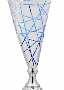Silver Blu | Gold Apex Laser Trophy