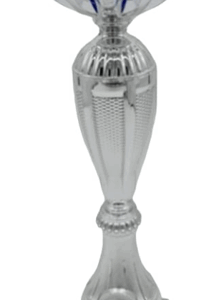 Silver-Blue Crown Economy Trophy 26