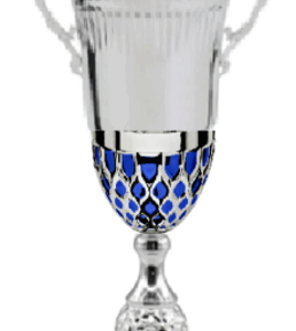 Silver-Blue Regal Alzate Trophy