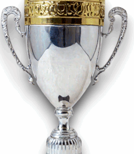 Silver-Gold Apex Luxury Trophy