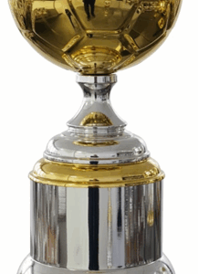 Silver-Gold Crest Full_Metal _Luxury Trophy
