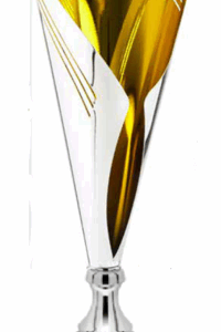 Silver-Gold Prime Laser Trophy