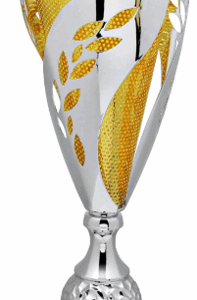 Silver-Gold Prime Laser Trophy 26