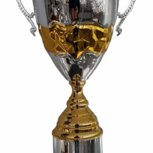 Silver-Gold Pulse Full_Metal _Luxury Trophy