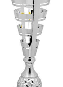 Silver-Gold Titan Laser Trophy