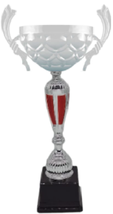 Silver-Red Crown Prestige_Economy Trophy