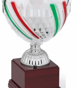 Silver-Tricolor Apex Insalatiere Trophy