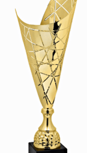 Silver gold| Gold Apex Laser Trophy